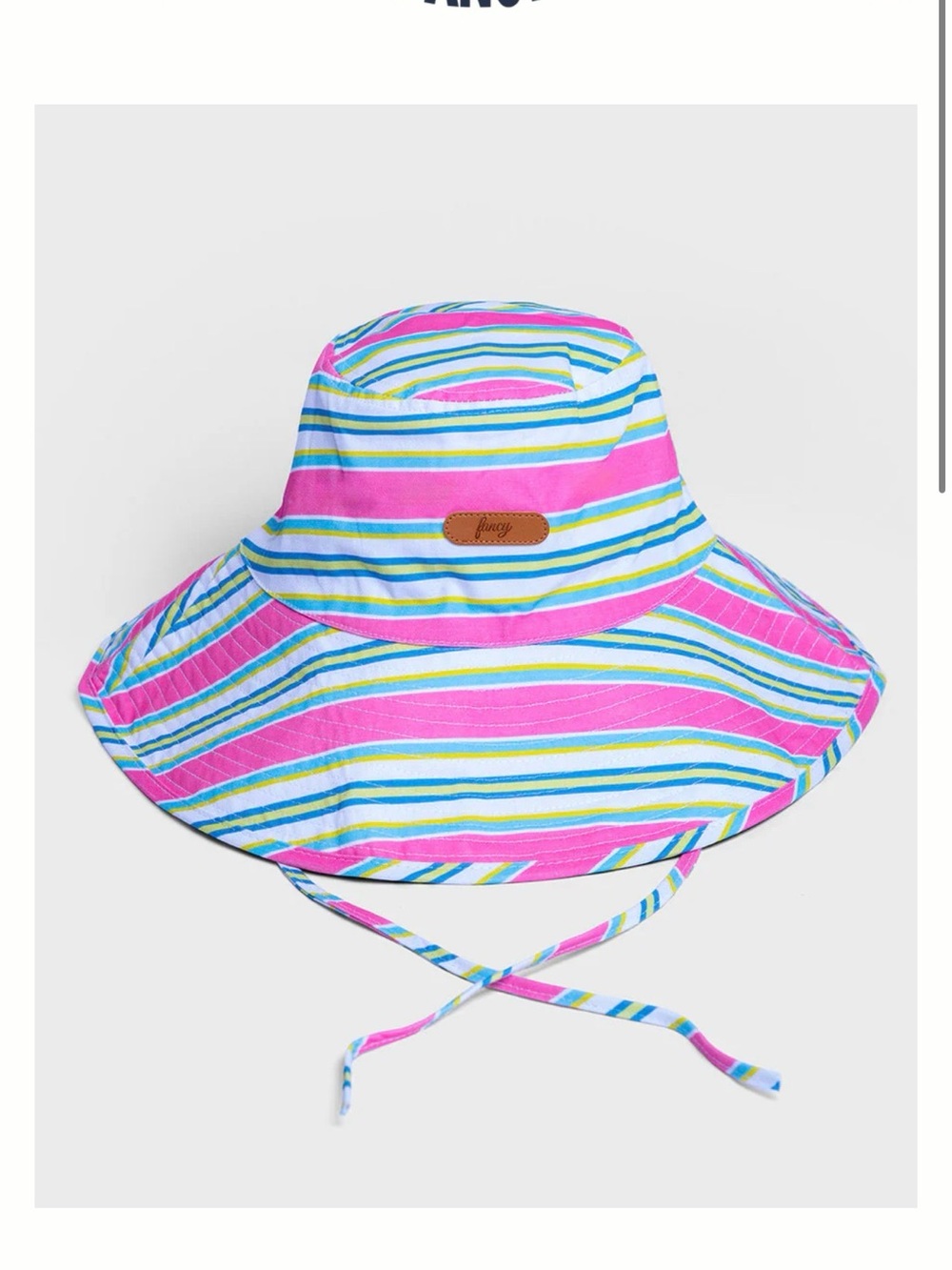 SHOP FANCY BUCKET HAT - NANTUCKET STRIPE